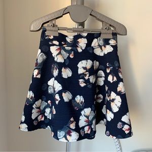 Charlotte Russe Floral Skirt